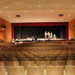 1950s auditorium has never been updated. One of only two in town.