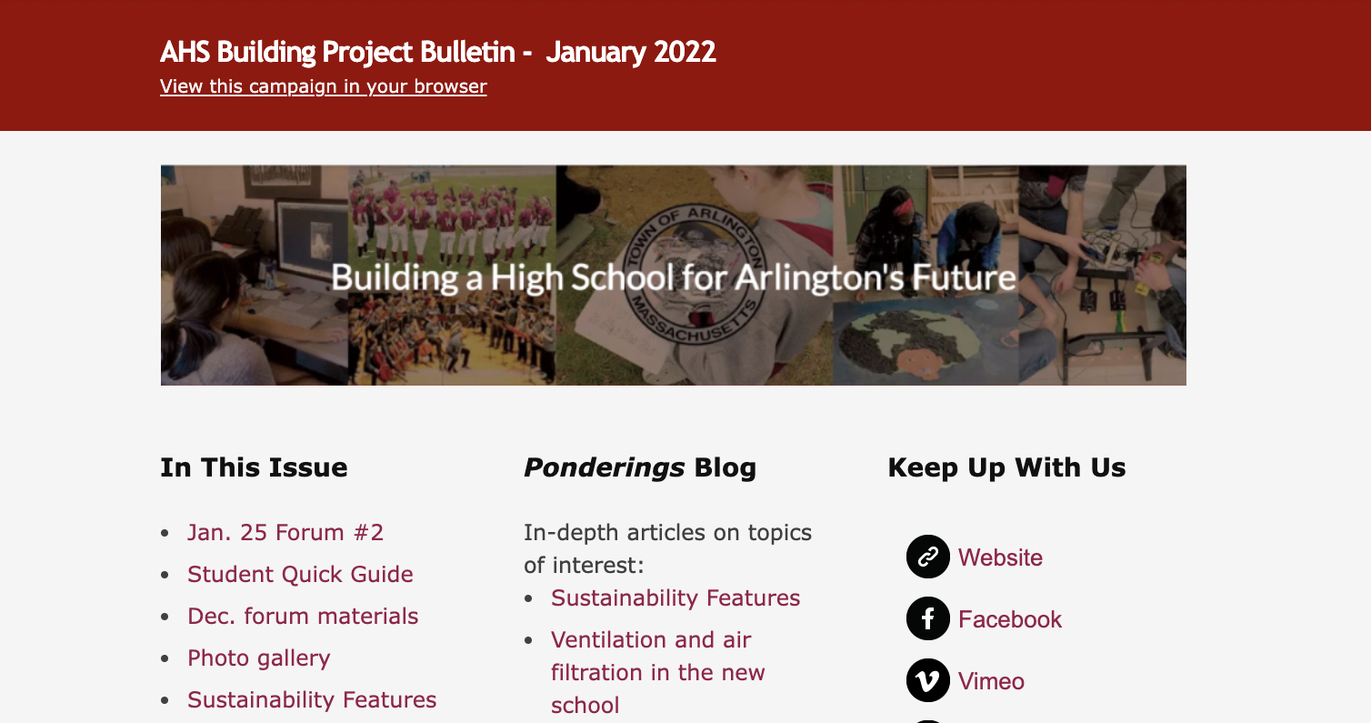 January eBulletin