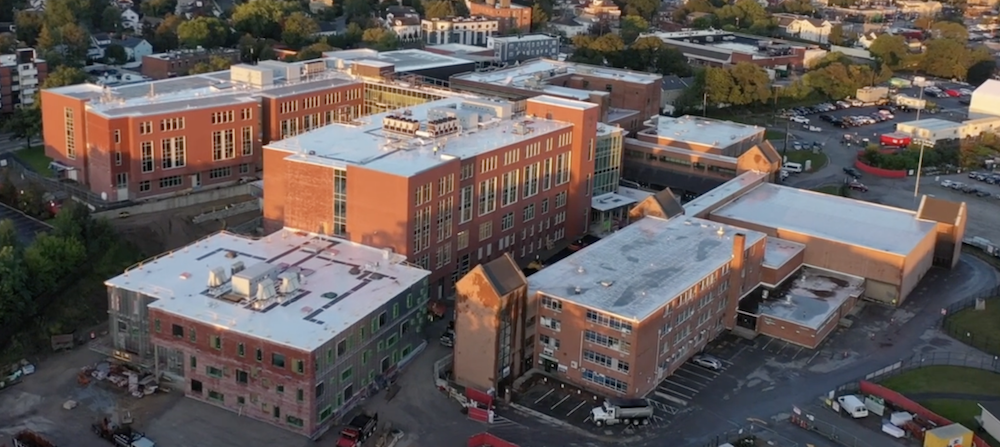 Phase 2 Aerial_Oct 2023 | Arlington High School Building Project